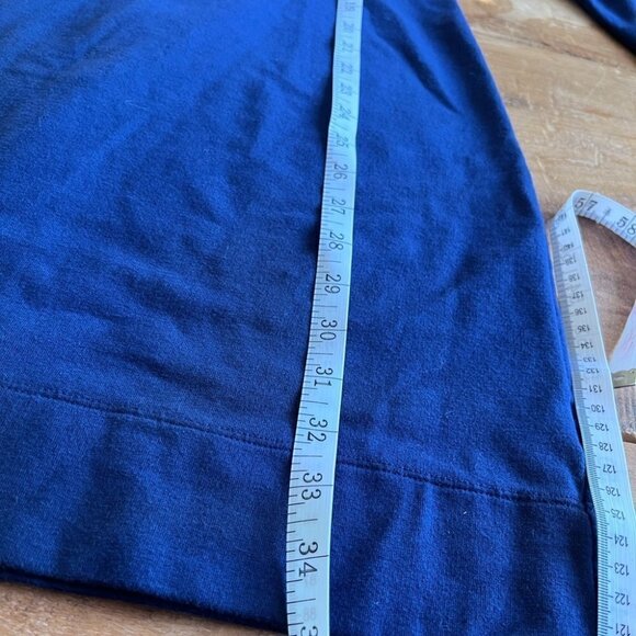 Lilly Pulitzer navy long sleeve dress with embroider size small - Picture 8 of 12